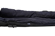 Спальний мішок демисезонний збільшенний Synevyr Duspo 300 XL 86 Ковдра Чорний Правий, фото 4