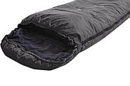 Спальний мішок демисезонний збільшенний Synevyr Duspo 300 XL 86 Ковдра Чорний Правий, фото 3