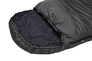 Спальний мішок демисезонний збільшенний Synevyr Duspo 300 XL 86 Ковдра Чорний Правий, фото 8