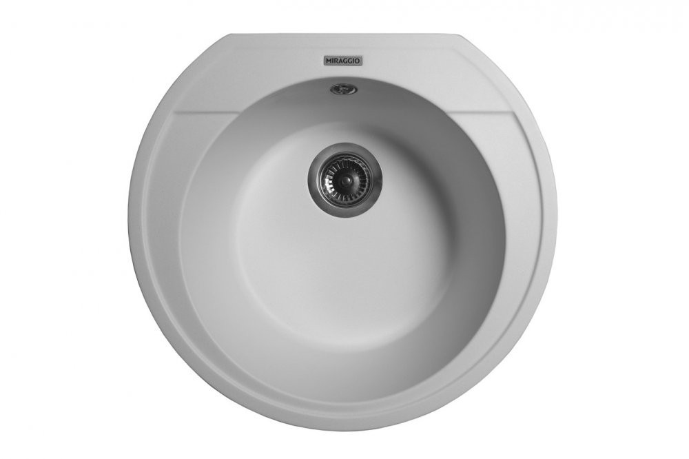 Кухонна мийка Miraggio Tuluza White, фото 1