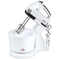 Міксер з чашею Stenson ME-1759, 7 швидкостей, 4 насадки.