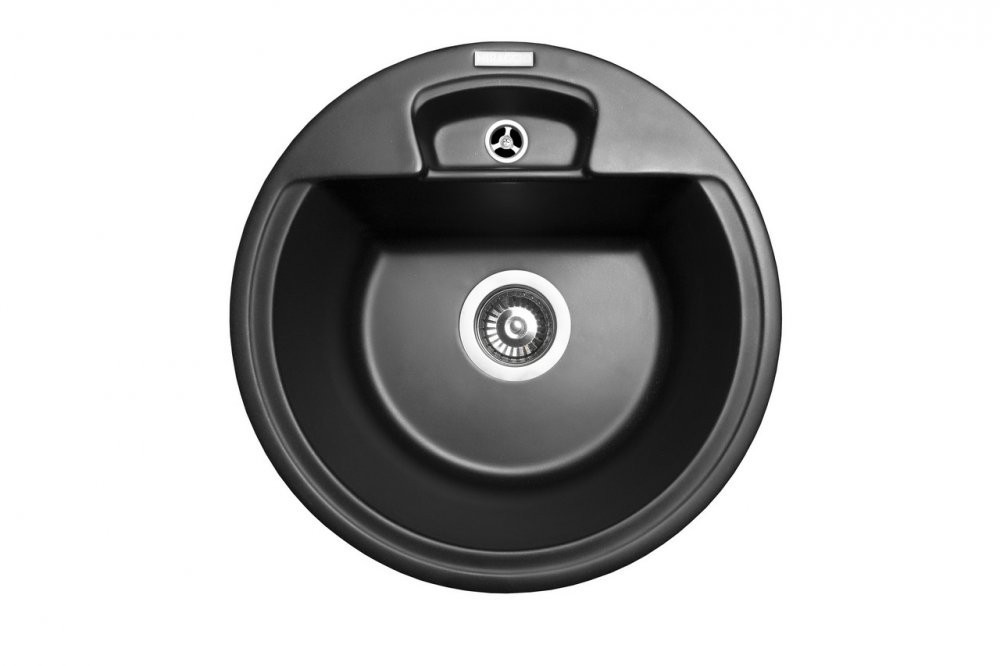 Кухонна мийка Miraggio Valencia Black, фото 1