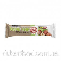 Протеїновий батончик Power Pro, Vegan Bar, 32% білка, без цукру., фото 1