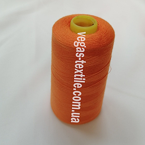 Нитка швейна 40-2 4000 ярдів — бабина Жовтогаряча