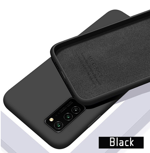 Чохол Silicone Case Full для Huawei P40 Pro black (хуавей п40 про)