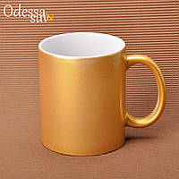 Чашка для сублімації Gold (золотий колір)