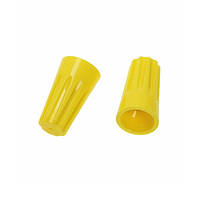 Колпачки для скрутки кабеля P4 (желтые) = 4*2,5 кв м