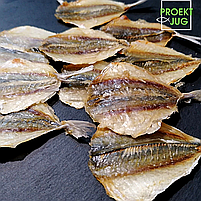 Жовтий Полосатик Преміум (ставрида солоно - сушена), закуска до пива (рибні снеки) 0.5, фото 3