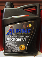 ALPINE ATF Dexron VI (сумісна D III G/H; D II D/E) 5л