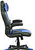 Крісло ігрове геймерське Bonro B-office 1 синє, фото 4