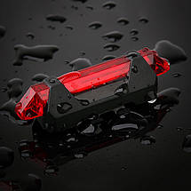 USB ВЕЛО ФОНАР Стоп Мигалка для велосипеда, фото 3