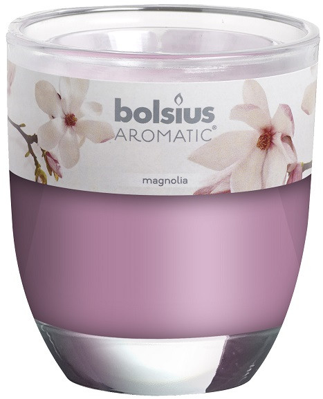 Свічка магнолія ароматична в склі Bolsius (35780)