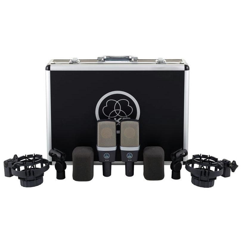 Пара студійних конденсаторних мікрофонів AKG C214 Stereoset, фото 1