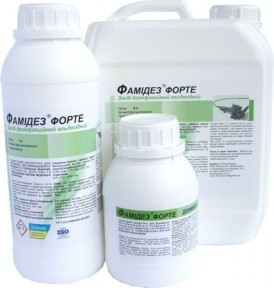 Фамідез Форте 1 літр (Дескотон форте) засіб для дезінфекції, стерилізації інструментів