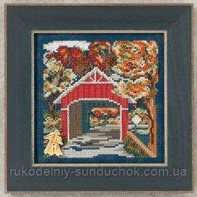 Набор для вышивания "Covered Bridge//Крытый мост" Mill Hill MH142201