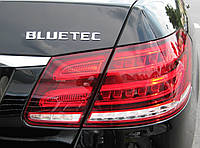Эмблема надпись багажника Mercedes Bluetec тип2