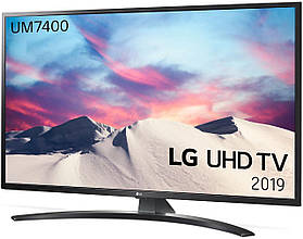 Телевізор Lg 43UM7400 UHD 3840х2160 4K, Bluetooth, можливість керування голосом, європейська збірка