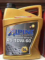 ALPINE 10W-60 RS API SM/CF (A3/B4) BMW M-Models, Ferrari 5л