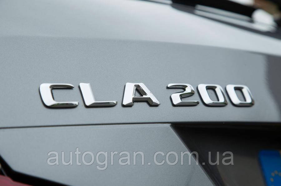 Емблема напис багажника Mercedes CLA200 тип1