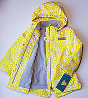 Куртка детская LIBELULLI на флисе на 1-4 года лимонная 86,92,104 Baby Line