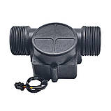 Імпульсний датчик протоку 1.25", DN32, пластик, фото 4