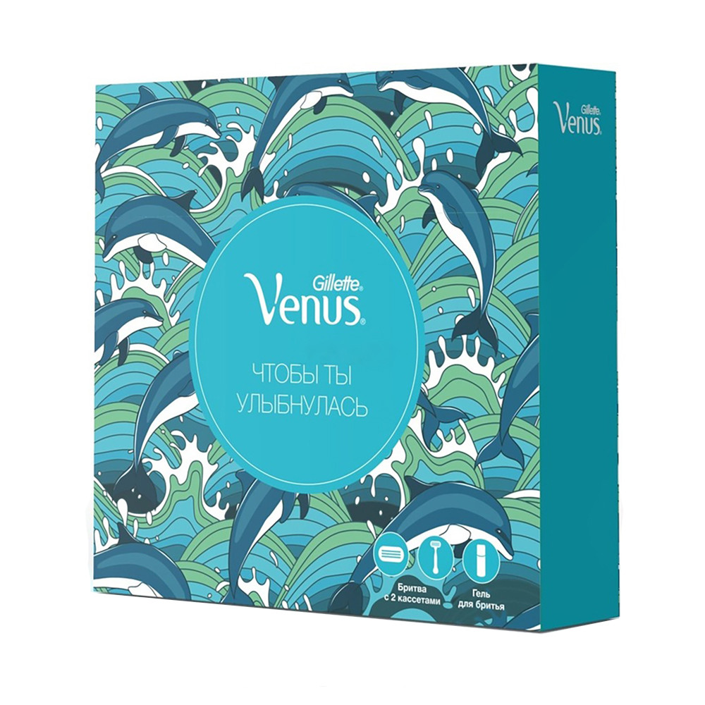 Подарунковий набір "Щоб ти Посміхнулася" Gillette Venus (7702018516384)