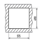 Кухонна мийка Тека FRAME 1B Plus 6050, фото 4