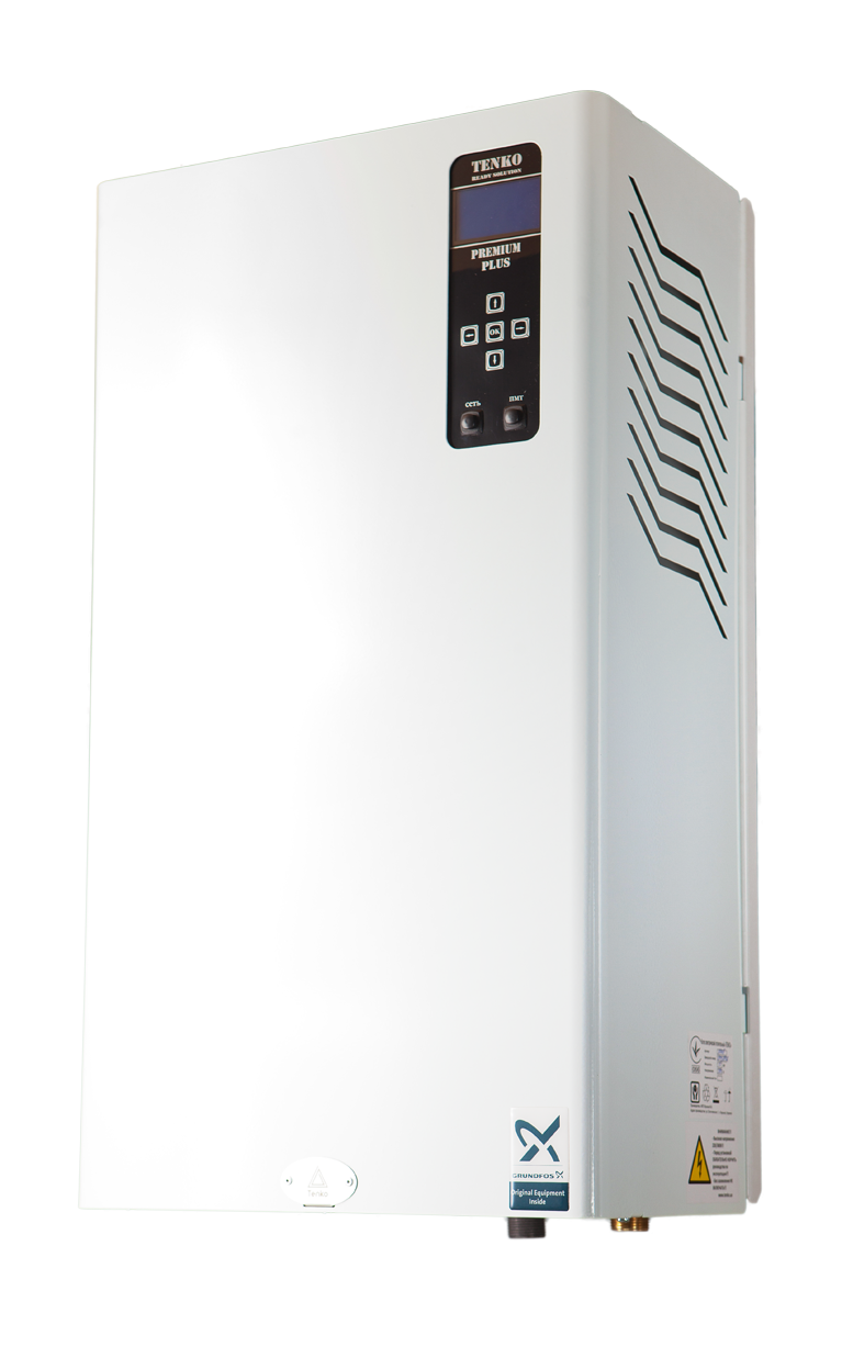 Котел електричний 4.5 кВт 220 В TENKO Преміум-Плюс з баком і насосом, фото 1