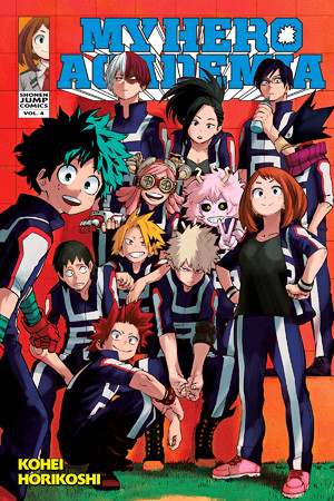 Manga My Hero Academia. Volume 4 (English language)