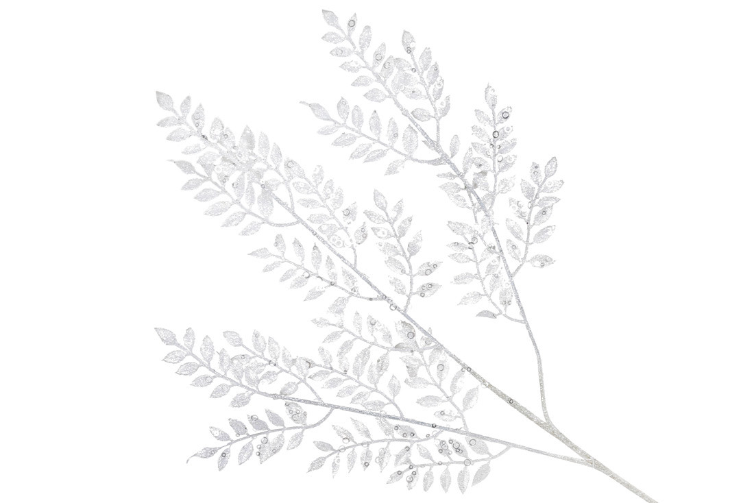 Декоративна гілка 79см, колір - білий - 12 шт УПАКОВКА ТОВАР ВІД ВИРОБНИКА