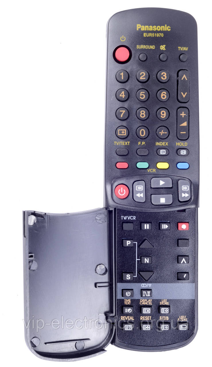Пульт Panasonic EUR51970 (TV.VCR) з ТХТ як оригінал