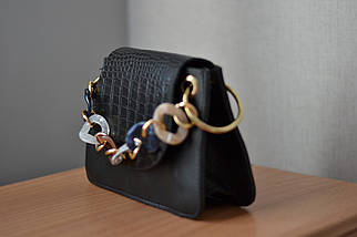 Сумка жіноча "Back pack" Black (17x20), фото 4