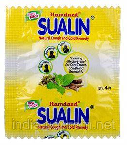 Суалін 4 таб Хамдард, Hamdard Sualin, Суалин, при кашлі, застуді, бронхіті, Аюрведа Здесь