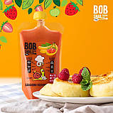 Натуральне фруктове пюре Bob Snail — Банан-Полуниця (400 грамів), фото 5