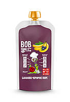 Натуральне фруктове пюре Bob Snail — Банан-Чорниця (400 грамів)