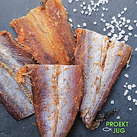 Опт Бурштинова рибка з перцем 10 кг (путасу солено-сушена) закуска до пива (ціна за 1 кг, фото 5