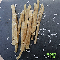 Путасу солоно - сушений нарізка паличка з філе, закуска до пива (рибний снек) Сорт 2, фото 3
