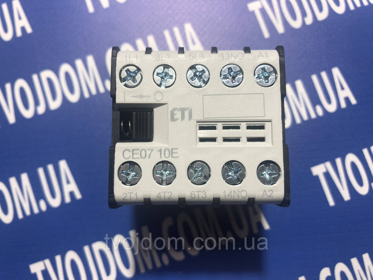 Контактор силовий мініатюрний CEC07.10E-230V-50/60HZ /16А