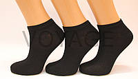 Жіночі шкарпетки короткі з бамбука КЛ 36-40 чорний