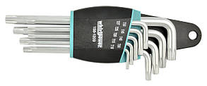 Whirlpower Набір зірок TORX 9од. Т10-Т50 Г-под.