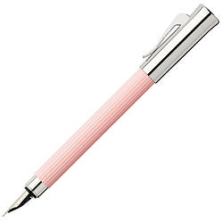 Ручка перова Graf von Faber-Castell з колекції Tamitio Rose, перо F, корпус рожевий, 141561