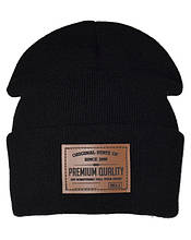 Зимова шапка на флісі Premium Quality унісекс. Шапка для хлопчика, для дівчинки, жіноча шапка, чоловіча шапка