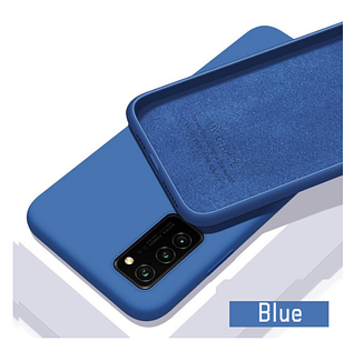 Чохол Silicone Case Full для Huawei P40 Pro navy blue (хуав п40 про)
