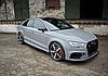 Пороги Audi RS3 8V Sedan тюнінг обвіс губа спліттер, фото 3