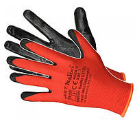 Защитные перчатки Artmas RedNit EXTRA kat.1, красный/черный, 9