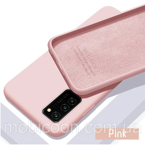 Чохол Silicone Case Full для Huawei P40 Pro pink sand (хуавей п40 про), фото 1