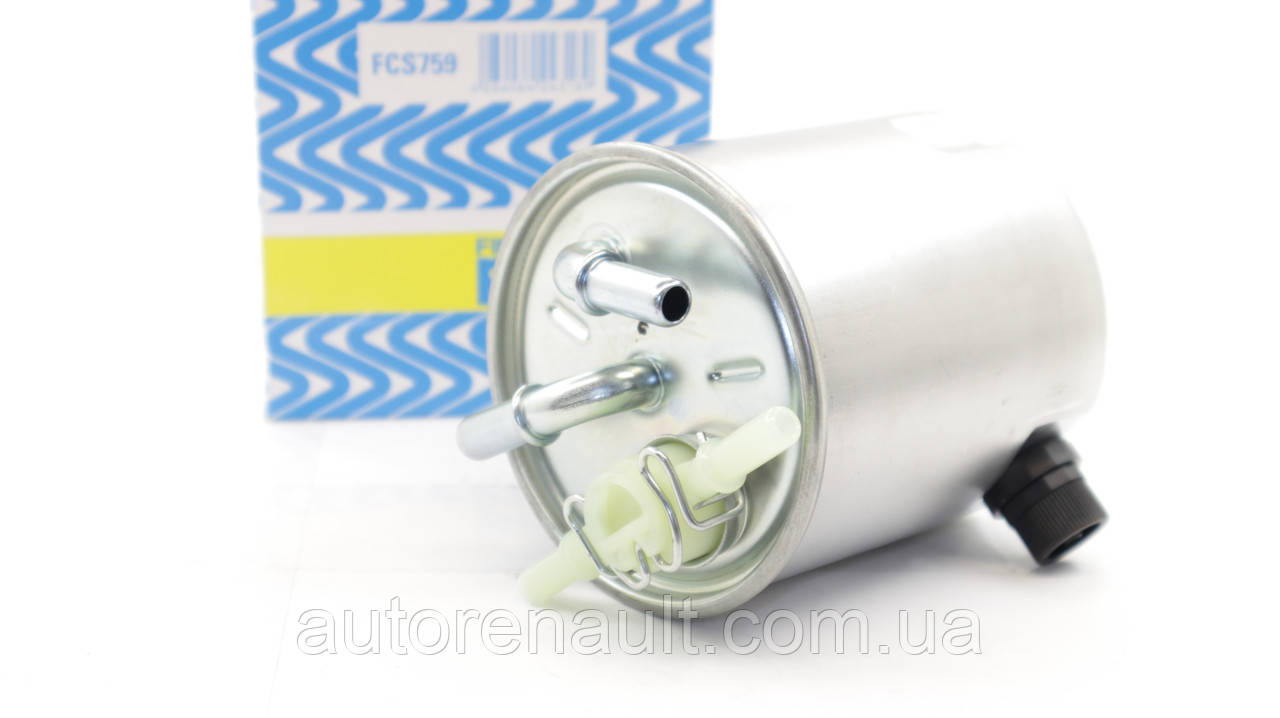 Фільтр паливний (без датчика води) на Рено Меган 2 1.5 dCi/2.0 dCi 2002->PURFLUX (Франція) - FCS759