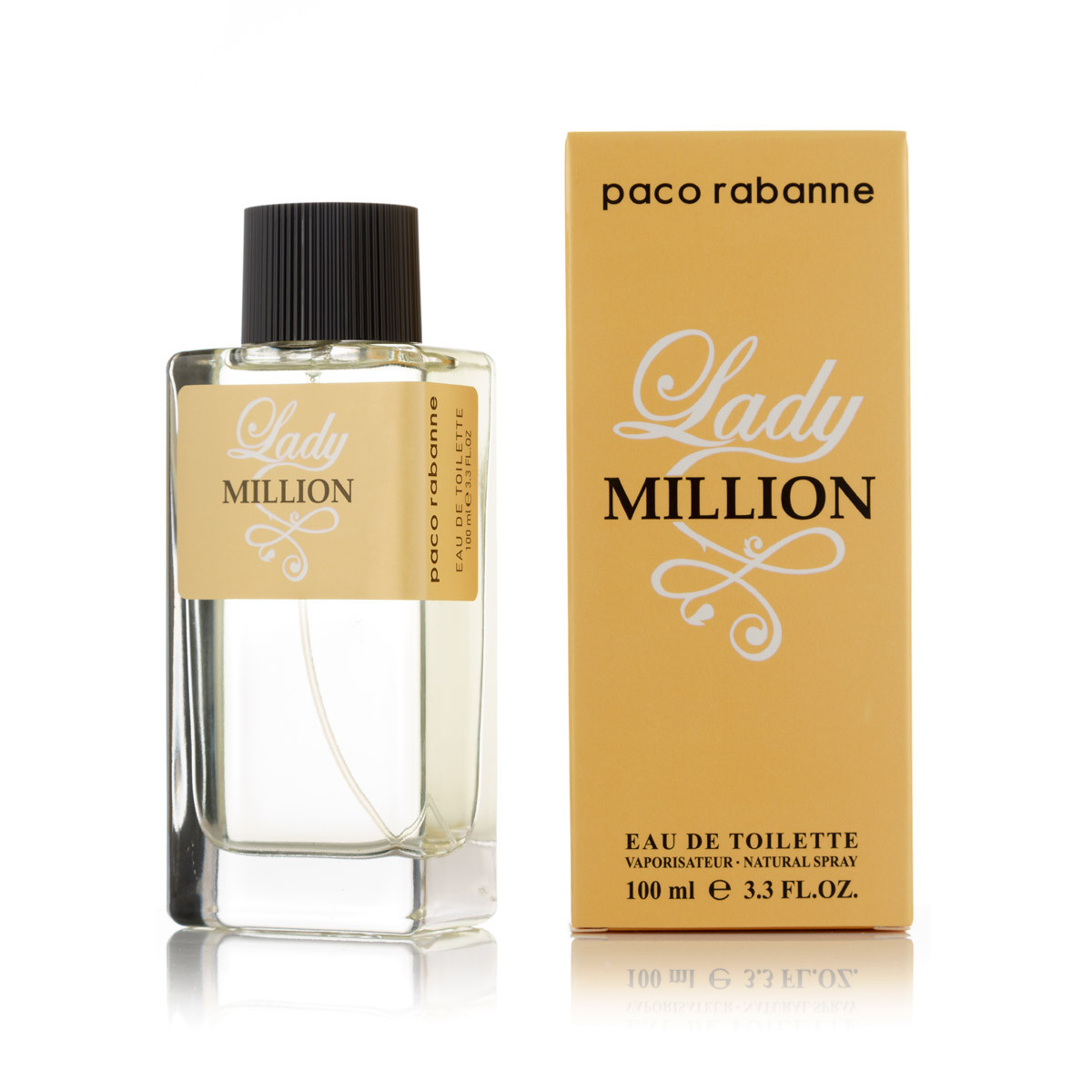 Туалетна вода Paco Rabanne Lady Million (Ж) 100 мл