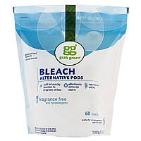 Grab Green, Отбеливатель Bleach Alternative, без отдушки, 60 порций, 2 фунта 4 унции (1080 г) в Украине