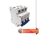 Модульний автоматичний вимикач EBS6N-6-3-4, фото 2